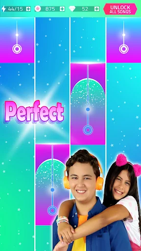 Maria Clara e JP Tiles Game screenshot 2