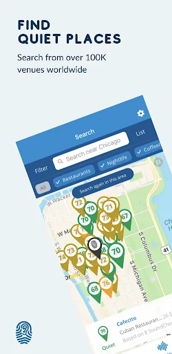 SoundPrint, Find Quiet Places