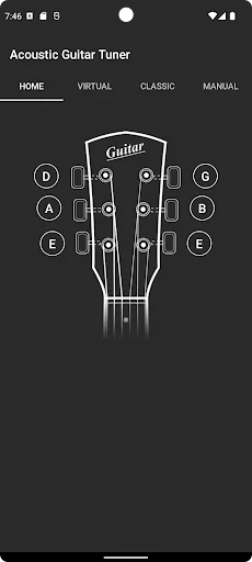 Acoustic Guitar Tuner