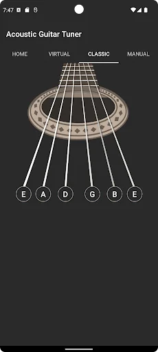 Acoustic Guitar Tuner screenshot 3