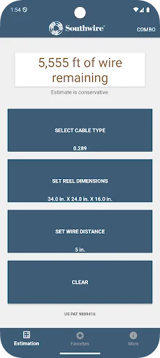 Southwire Partial Reel Calc