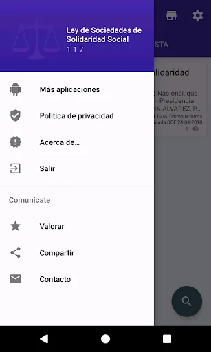 Ley Sociedad Solidaridad S.