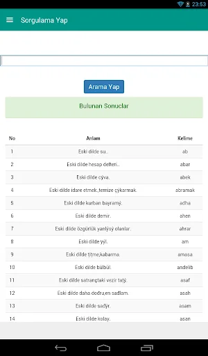 Bulmaca Sözlüğü