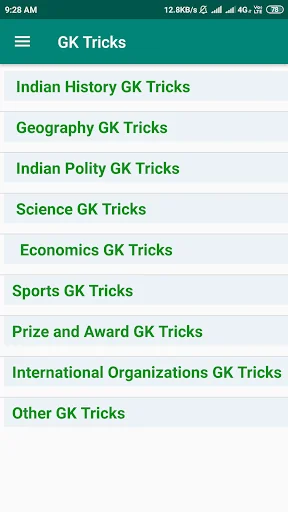 GK Tricks in Hindi &  English 