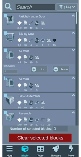Space Engineers Calculator screenshot 2