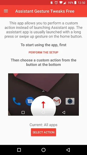 Assistant Gesture Tweaks Lite