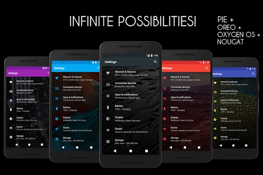 Transparent Pie/Oreo/Oxygen -  screenshot 1