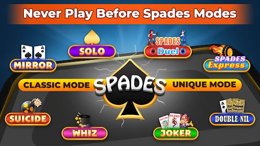 Spades Online Multiplayer Game screenshot 1