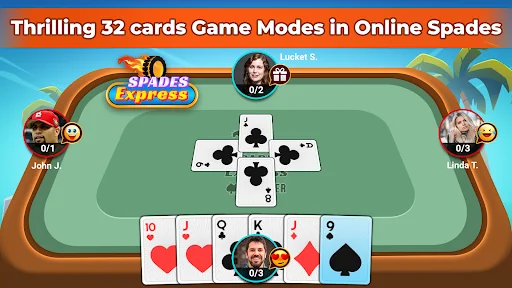 Spades Online Multiplayer Game screenshot 3