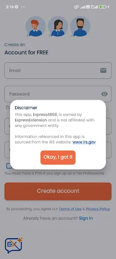 E-file Tax Extension Form 4868