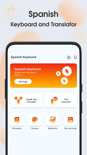 Spanish keyboard: voice typing