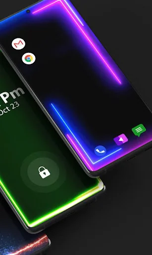 Edge Border : Lighting LWP screenshot 2