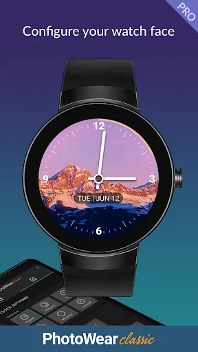 PhotoWear Classic Watch Face screenshot 1