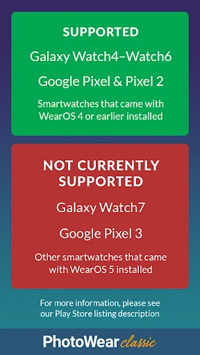 PhotoWear Classic Watch Face screenshot 2