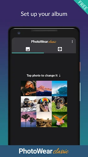 PhotoWear Classic Watch Face screenshot 3
