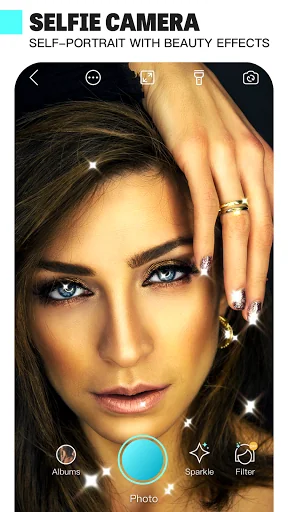 Selfie Cam: Beauty Plus camera screenshot 1