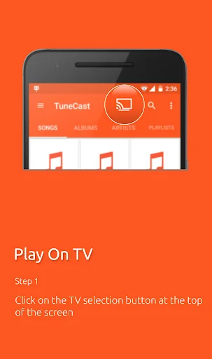 TuneCast DLNA Music Player screenshot 2