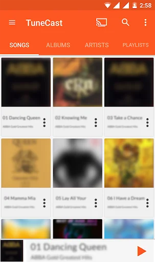 TuneCast DLNA Music Player screenshot 4