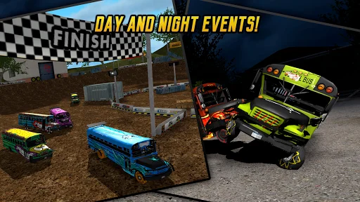 School Bus Demolition Derby screenshot 3