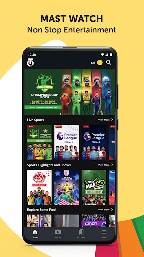 Tamasha: Live Cricket, Movies