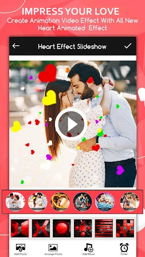 Love Video Maker : Slideshow screenshot 1