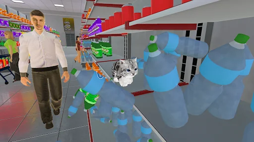Cute Kitten Games: SuperMarket