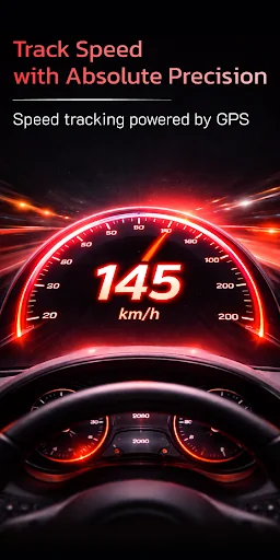 GPS Speedometer - Track trips