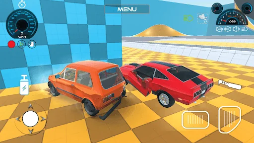 Red Drophead & Cop Escape