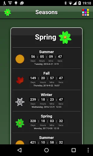 Seasons