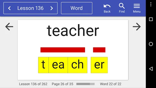 Ultimate Phonics Reading App screenshot 1