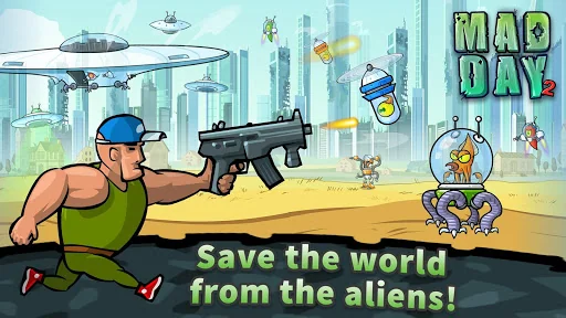 Mad Day 2: Shoot the Aliens screenshot 1