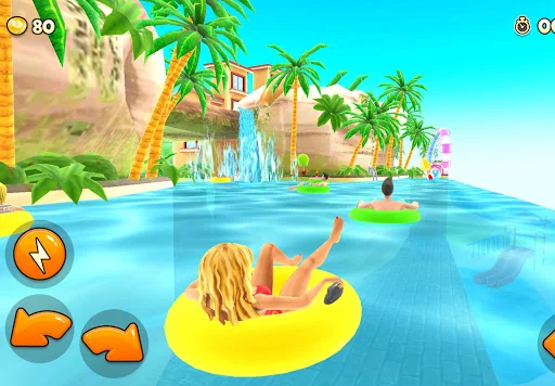 Uphill Rush Water Park Racing screenshot 1