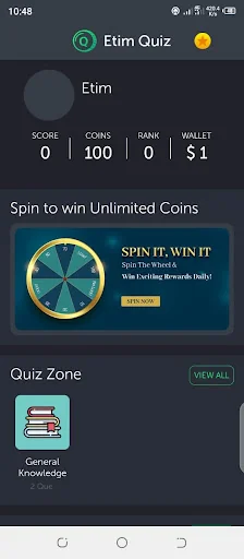 Etim Quiz and Spin