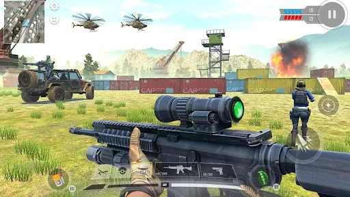 Commando War Army Game Offline screenshot 4