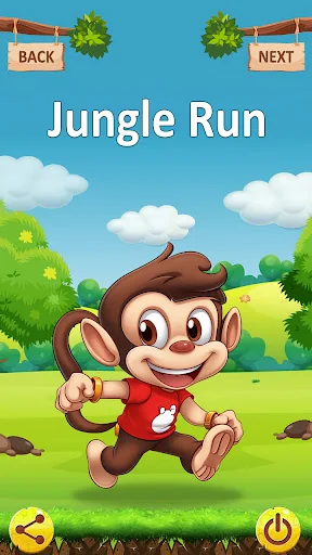 Jungle Runner Monkey Games screenshot 1
