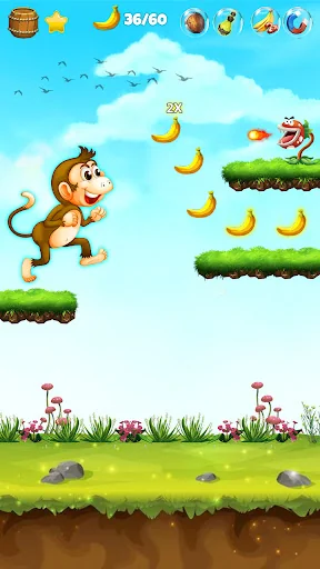 Jungle Runner Monkey Games screenshot 2