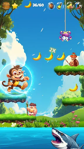 Jungle Runner Monkey Games screenshot 3