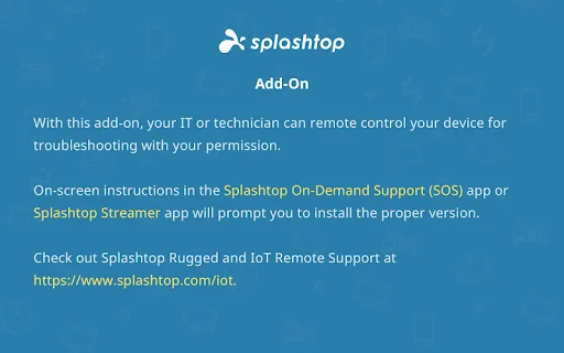 Splashtop Add-on: Samsung screenshot 1