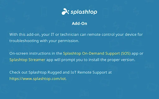 Splashtop Add-on: Lenovo Achil