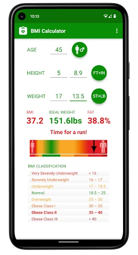 BMI Calculator screenshot 2