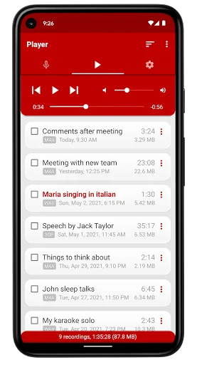 Voice Recorder Pro screenshot 2