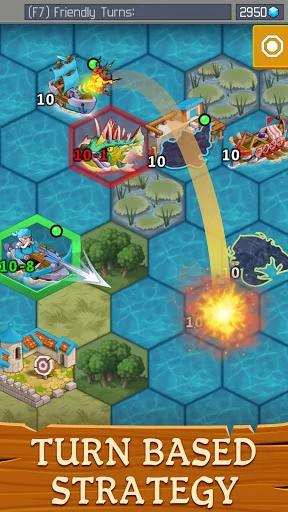 Hex Warriors - Turn based game