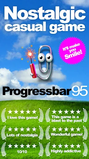 Progressbar95 - nostalgic game screenshot 1