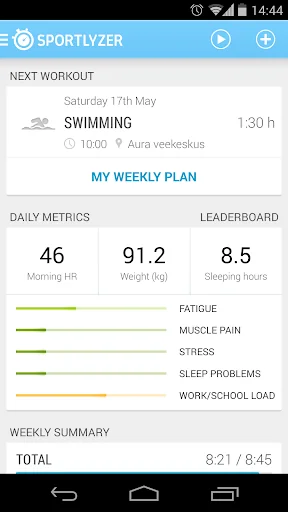 Sportlyzer Pro Player App screenshot 1