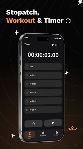 Multi Stopwatch and Timer Plus screenshot 2