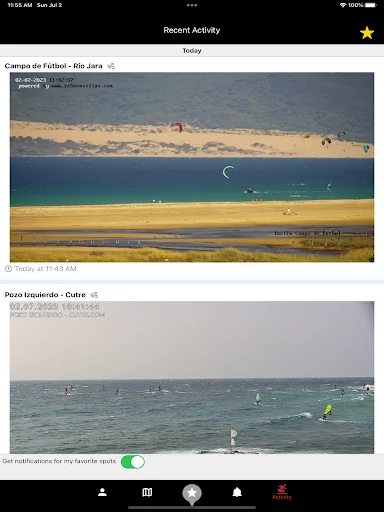 Spotfav: Live Cams & Weather