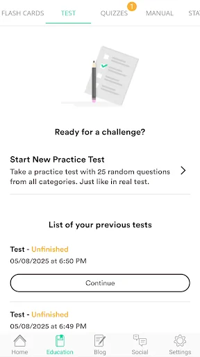 Motorcycle DMV Permit Test Ed screenshot 3