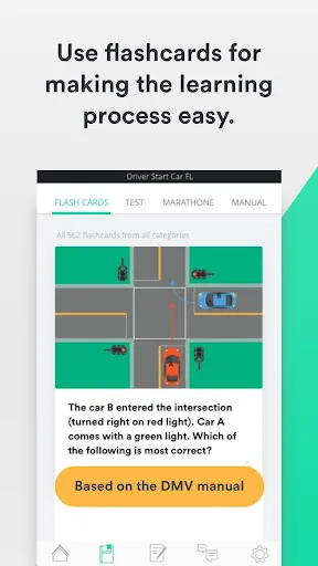DMV Permit Test - DRIVERSTART screenshot 2