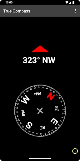 True Compass - Magnetic North