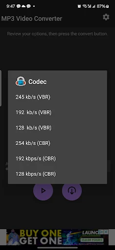 MP3 Video Converter screenshot 3